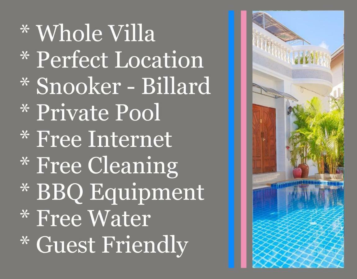 Ratana Villa - Pattaya Holiday House Walking Street 7 Bedrooms ภายนอก รูปภาพ